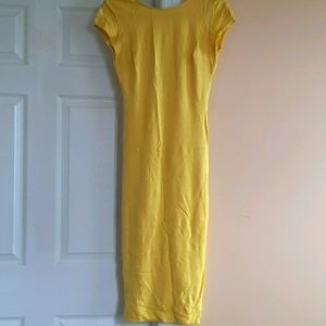 Zara midi bodycon dress
